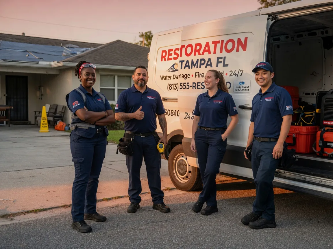 Water Damage Restoration company in Camp Wood, TX